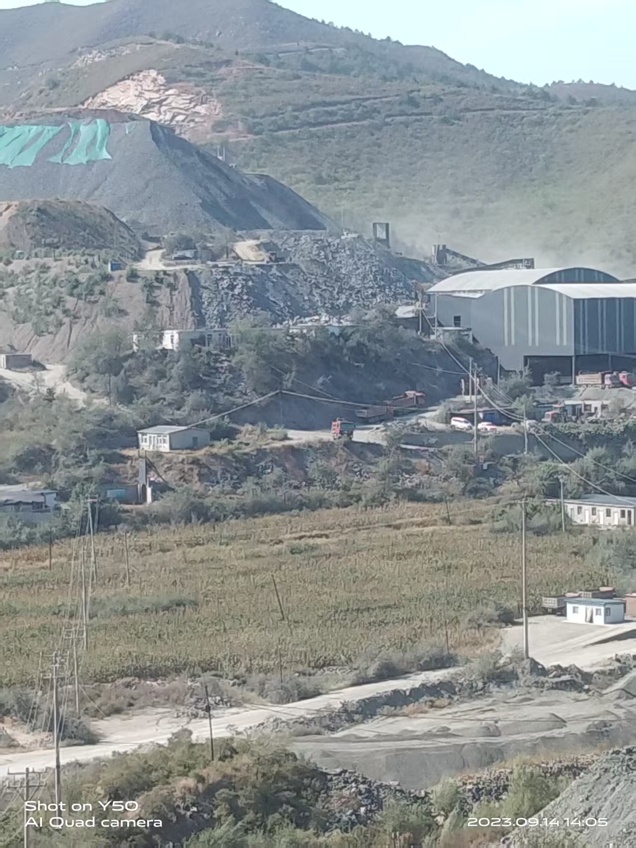 中央督察组进驻期间 朝阳顺和矿业被指违法毁地无证生产