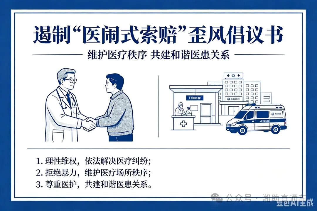 没有“医乱”，何来“医闹”？——一份联合倡议引发的思考